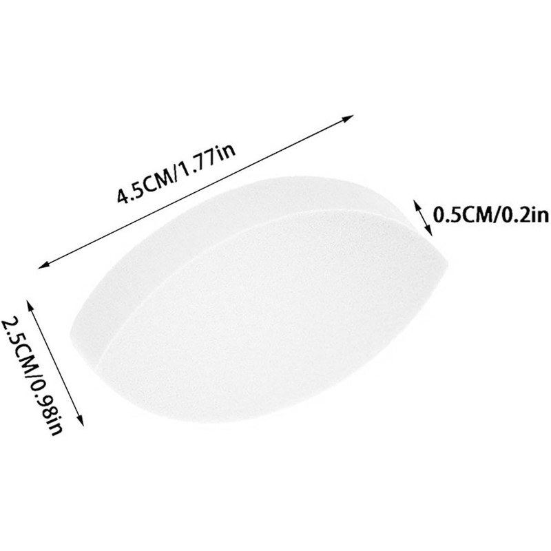 predolo 100 esponjas de práctica con forma de ojo, almohadillas