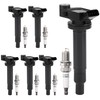 PZ Ignition Coil Pack and Iridium Spark Plugs Compatible with