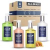 Hospitalidad diversificada, 10.14 oz. Amenities, Eco Botánicos, Complete Set