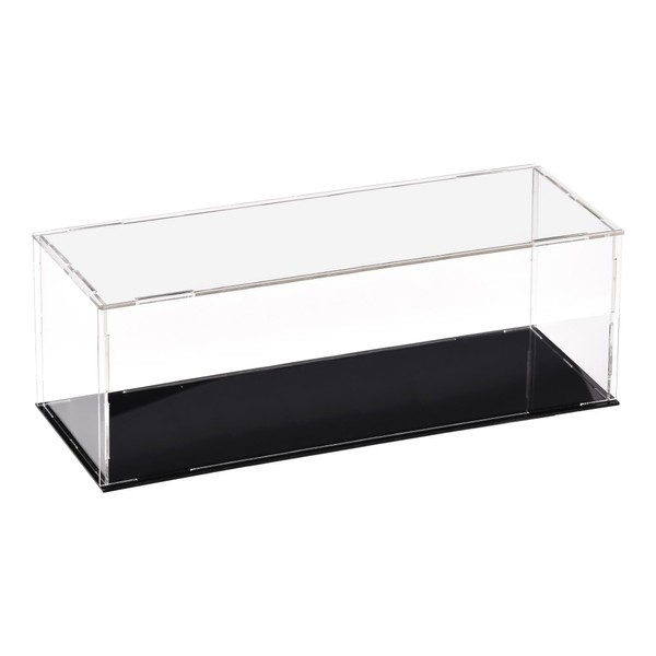 sourcing map Acrylic Clear Display Case Box Dustproof Protection Cube