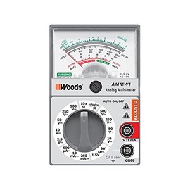 Southwire AMMW1 Analog Multimeter - 5 Functions with 16 Measuring Ranges
