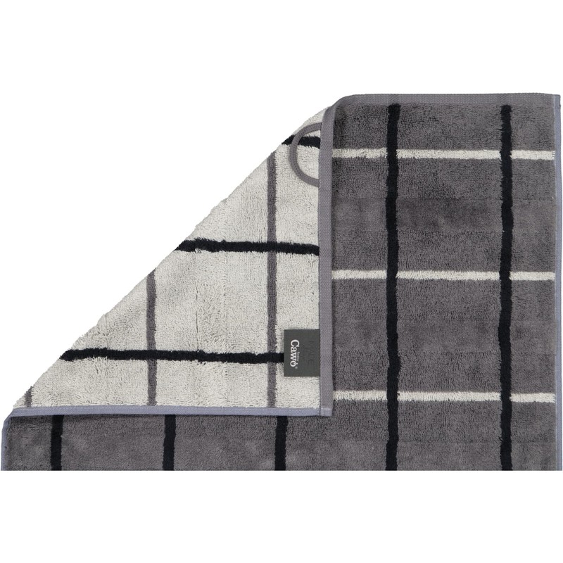 Cawö Home Handtücher Noblesse Square 1079 anthrazit - 77 Duschtuch