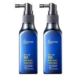 Eight Grow Anti-Hair Loss Panthenol Hair Tonic, 100ml, 2 pcs / 에잇그로우 안티헤어로스 판테놀 헤어토닉, 100ml, 2개