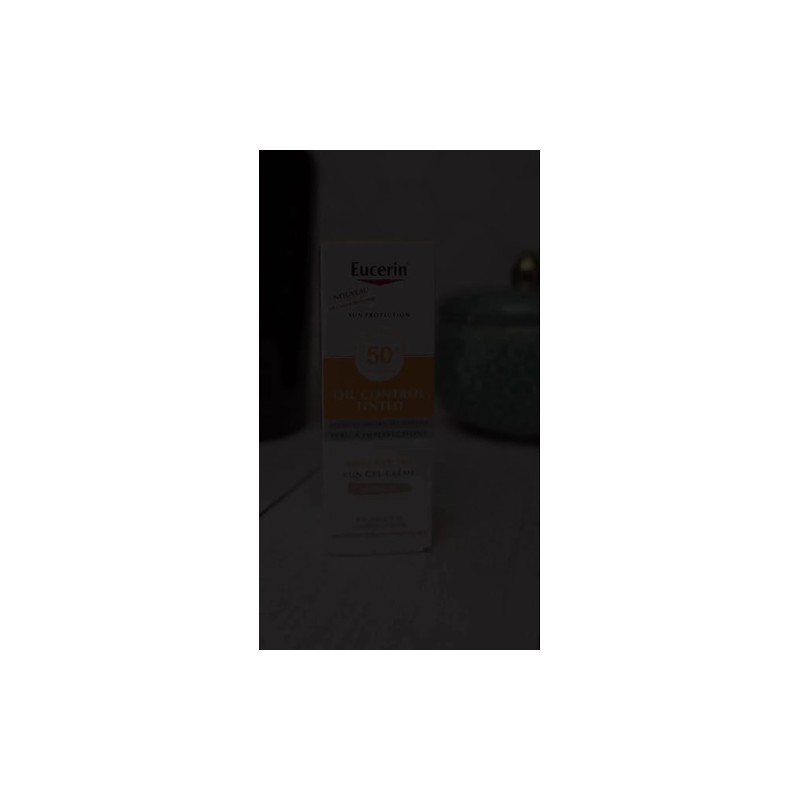 Eucerin oil control toque seco protector solar facial medio fps50