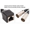 RJ45 to XLR Female Mic Converter Adapter Cord 20cm Microphone