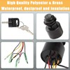 Boat Ignition Switch with Keys 87-17009A5 87-17009A2 for Mer-cury Outboard