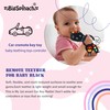 BIGSPINACH Baby Teething Keys Toys 6 to 12 Months,Gothic Car