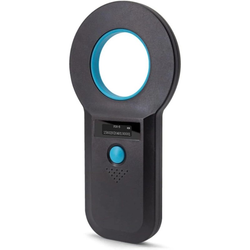 Riversmerge Handheld RFID Animal Tag Reader Microchip Scanner ISO1784/85