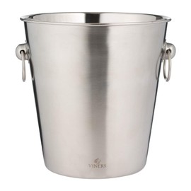 Viners Barware 4 Litre Champagne Bucket, Silver