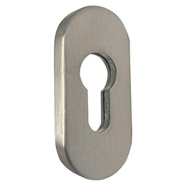 FELGNER Protective Escutcheon 4100 PZ 9 mm for Profile Cylinder Oval Shape Key Escutcheon Sliding Rosette