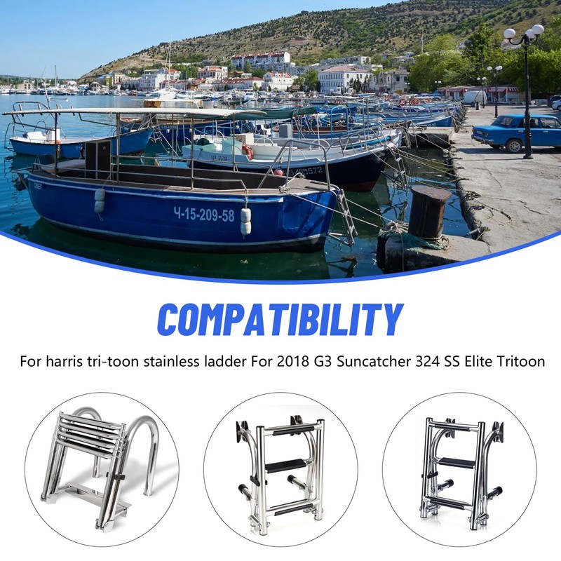 B00351PL-WS Marine Storage / Stowing Clips for B00351PL-WS Pontoon Boat