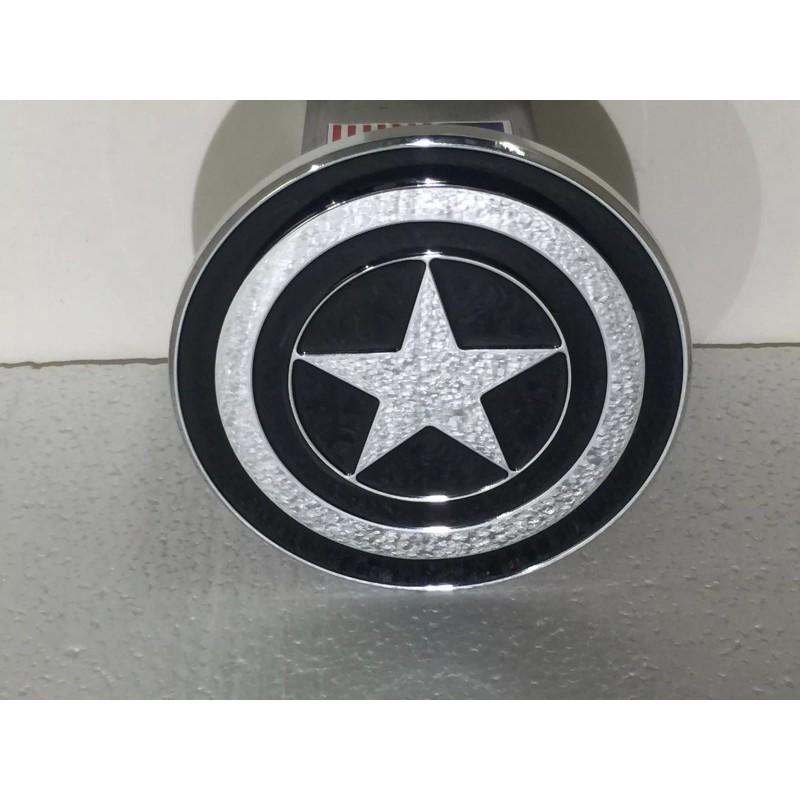 CMT captain america BLACK hitch cover,expediti