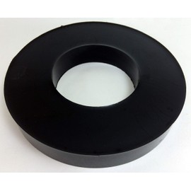 Isolate It: Sorbothane Large Vibration Isolation Washer 5" OD x 2.5" ID x 0.75" Thick 30 Duro - 4 Pack