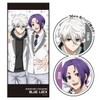 Blue Rock Anime Character Large Towel A with Can Badge