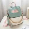 Mochila Antirrobo Impermeable de Moda para Mujer Color Verde Claro