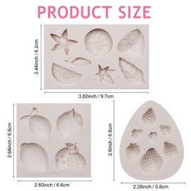 Lemon 3pcs mold(M21)