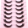 Lashes Natural Look Faux Mink Lashes Fluffy Wispy Eyelashes Short
