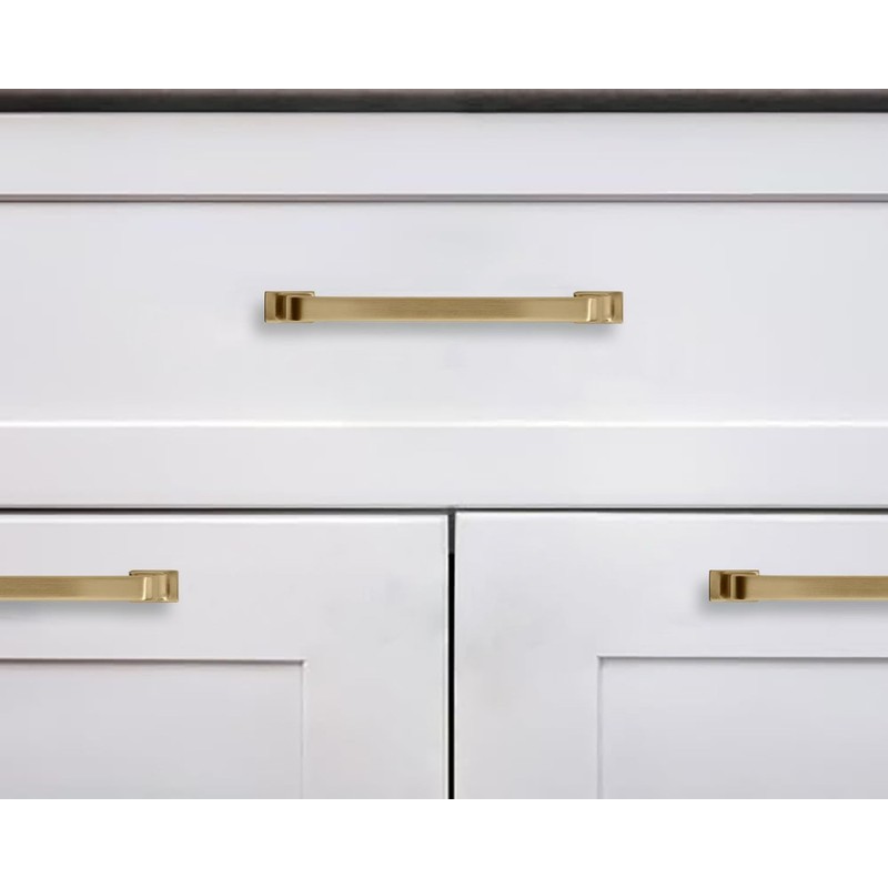 khtumeware 2 Pack 8 Inch Kitchen Cabinet Handles Champagne Bronze