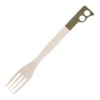 CHUMS CH62-1734-M095-00 Camper Cutlery 3-Piece Set, Khaki/Gray, Spoon: Length 7.9