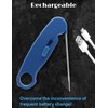 BRAPILOT Meat Thermometer Rechargeable for Cooking - 3~4S Instant Read