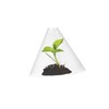 Operitacx 10 pcs Transparent Plant Covers Bell Shaped Protective Cloches