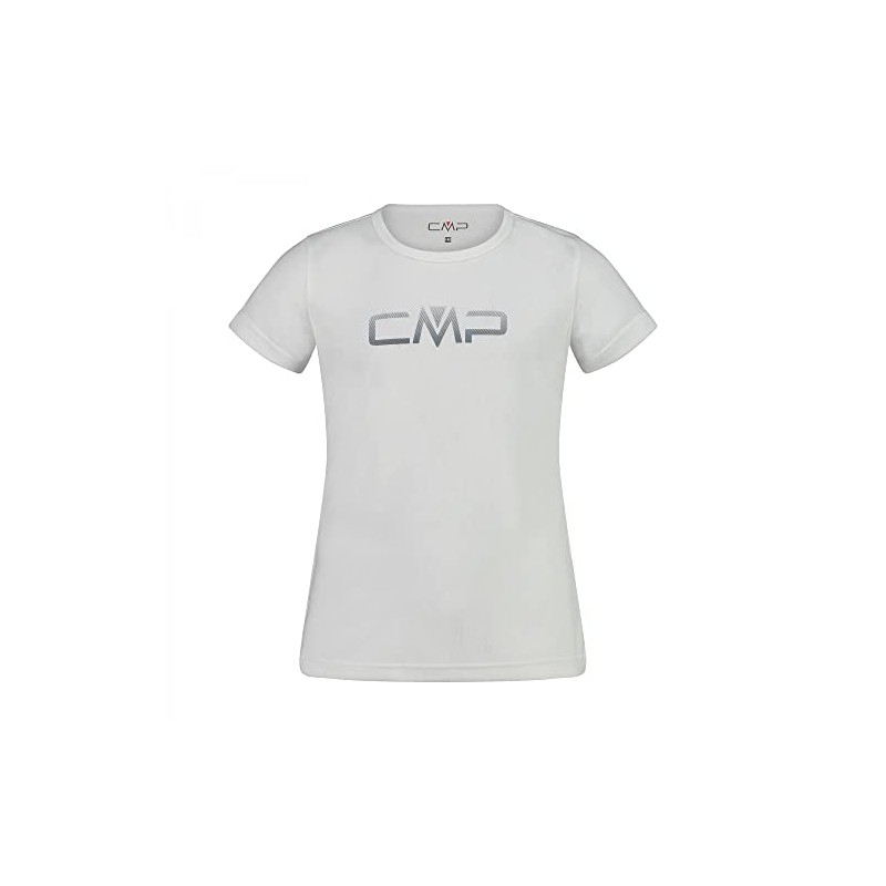 CMP 39T5675P Maglietta, Bambina, Bianco, 164