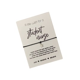 Student nurse gift | Gift for student nurse | Student nurse wish bracelet