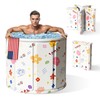 Zennest Foldable Portable Bathtub for Adults – 2-in-1 Hot &