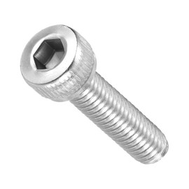 METALLIXITY Socket Head Cap Screw(M4-0.7x16mm)30Pcs, 304 Stainless Steel Allen Socket Drive Metric - Machine Internal Hex Screw UNC Coarse Thread, Silver Tone