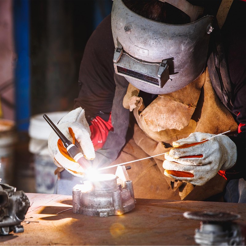 sourcing map TIG Welding Torch Holder with Magnetic Base Welding