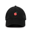 Tech Design Peach Baseball Cap Embroidered Cotton Adjustable Dad Hat