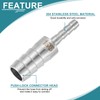 uxcell 2Pcs 5/8" to 1/4" Hose Barb Reducer Pipe Fitting,