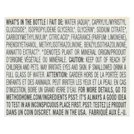 METHOD PRODUCTS INC CLEANER,SQRT&MOP,GNGR YUZ, 25 FZ