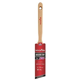 Wooster Brush 5221-1 1/2 Silver 5221-3 Tip Angle Sash Paintbrush, 1-1/2 Inch