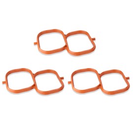 3 Pcs 037-4886 0374848 Intake Plenum Gasket for Lexus ES350 RX350 RX450H, 171760P020 Intake Plenum Gasket Set Compatible with 2006-2012 Toyota RAV4 Camry Highlander Venza Avalon Sienna