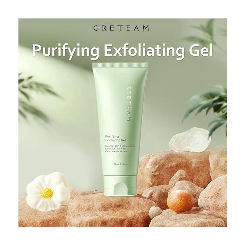 GreTeam Purifying Exfoliating Gel Deep Cleansing and Nourishing Moisture for