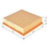 Bosch 1457433690 Air Filter Insert