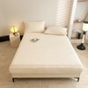 Waffle Weave Twin XL Fitted Sheet Deep Pocket 15" -