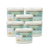 Sterilized Sturdy Wood Cotton Swabs (350P) - 6 Cylindrical Packs for Baby & Cosmetic Use Makeup
