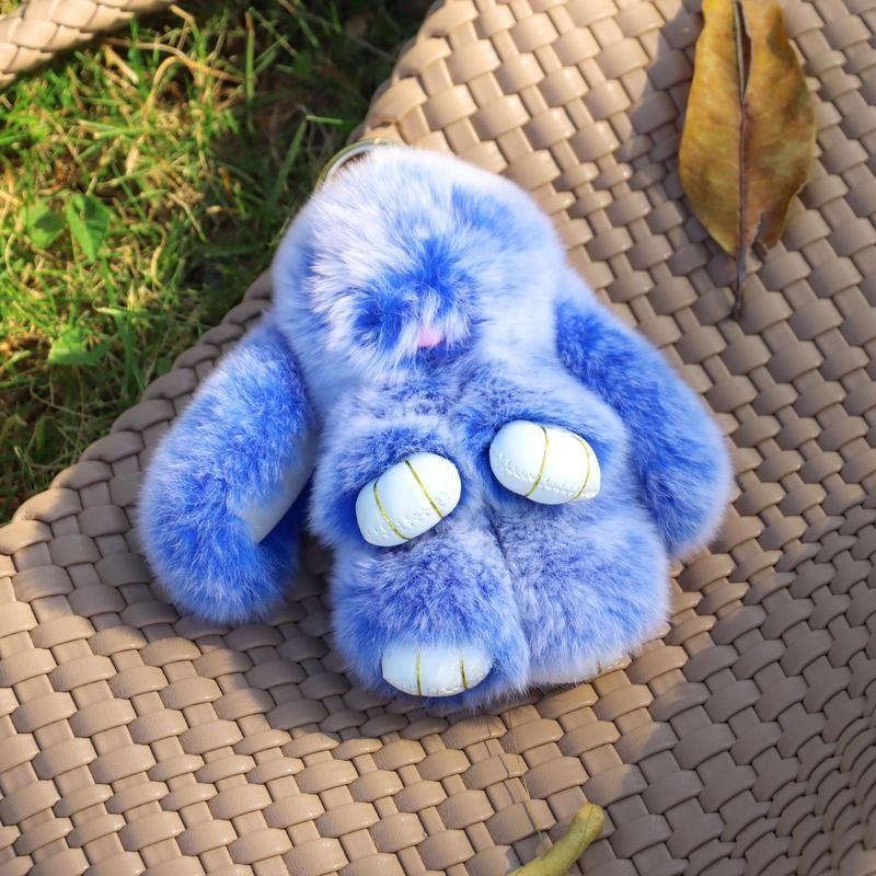 2025 New TA-Bunny LuluCute Keychain,Handmade 5 Styles Soft Bunny Plush