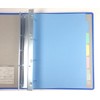 コクヨ(KOKUYO) ファイル チューブファイル ロングボディ A4 4穴 400枚収容 青 フ-L644NB