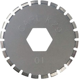 Carl DCC-29 Replacement Blade Disc Cutter Perforated Blade 1 Piece