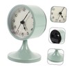 GRIRIW Elegant Silent: Vintage Round Alarm Clock Bedroom Table Clock