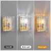 LIANGMH Modern Gold Wall Sconces Set of Two Wall Lights