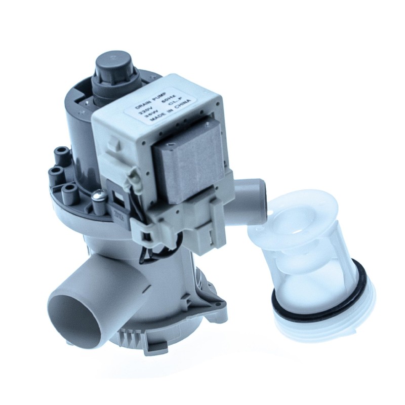 vhbw Drain Pump for Various Washing Machines e.g. Compatible with