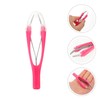 NOLITOY Brow Clip Tweezer Automatic Eyebrow Clamp Trimming Tool and