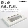 G-PLUG Outlet Wall Plate, Decora Style, Cable Pass Through Insert