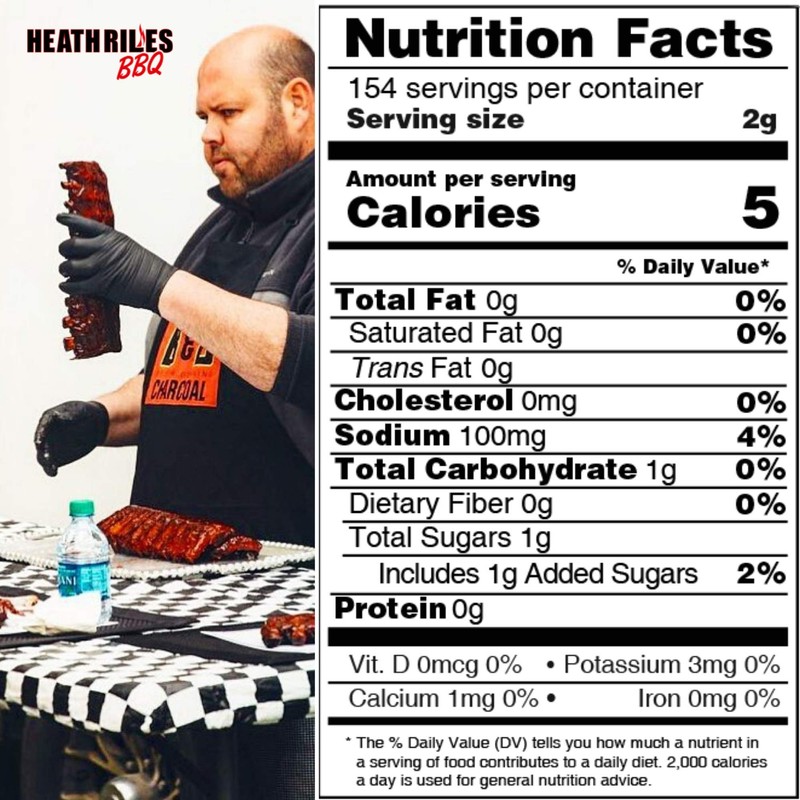 Heath Riles BBQ Peach Rub Combo with Refill Bag (1