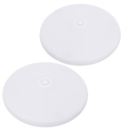 Facon 2-Pack Ultra Slim 4.5'' 12V RV Puck Lights w/Switch, SY-SM45 3400K Warm White LED Interior Lights for RVs, Camper Van, Boats, 12V Dome Light Fixture – cETL Certified