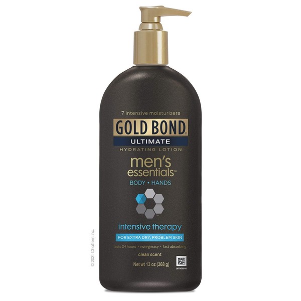 Gold Bond Men's Essentials Intensive Therapy Lotion Basic clean 13 Ounce